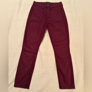 New Jen7 Burgundy Pants